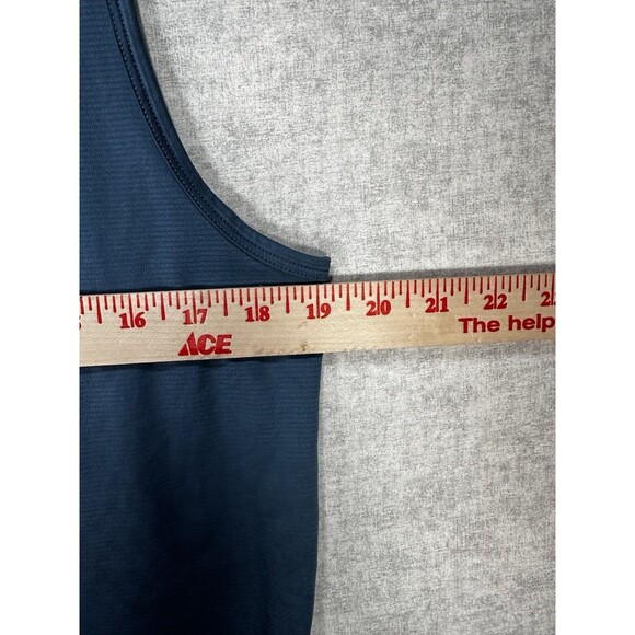 Kari Traa Active Tank Blue  Womens Medium Open Side Polyester Top Shirt - Picture 5 of 7